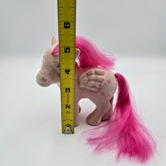 My Little Pony G1 So Soft Heart Throb Flocked Hasbro MLP Toy Read - Picture 3 of 12